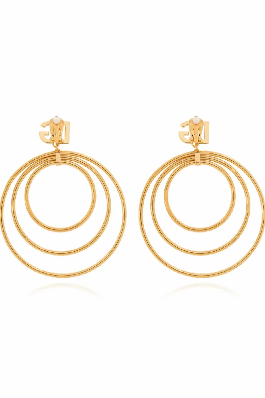Dolce & Gabbana ZŁOTY Klipy z logo