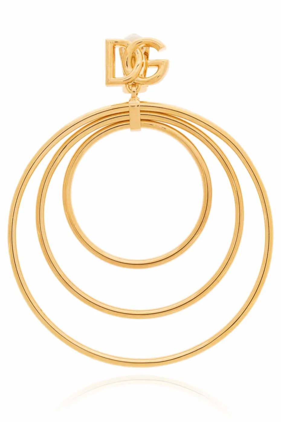 Dolce & Gabbana ZŁOTY Klipy z logo