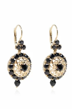 Dolce & Gabbana ZŁOTY Kolczyki z szafirami