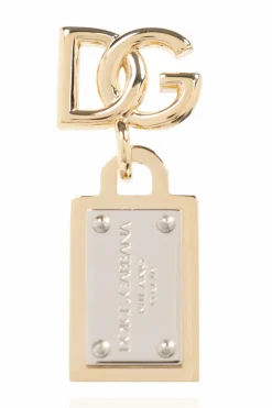 Dolce & Gabbana ZŁOTY Mosiężne klipsy
