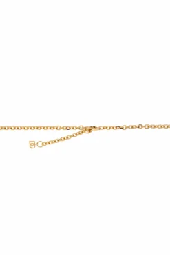 Dolce & Gabbana ZŁOTY Naszyjnik z zawieszką z wygrawerowanym logo