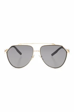 Dolce & Gabbana ZŁOTY Okulary przeciwsłoneczne