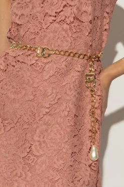 Dolce & Gabbana ZŁOTY Pasek z logo