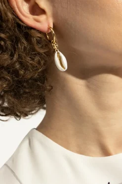 Dolce & Gabbana ZŁOTY Pojedynczy kolczyk z zawieszką