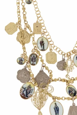 Dolce & Gabbana ZŁOTY Złoty naszyjnik