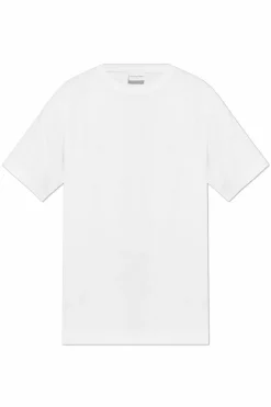 Dries Van Noten BIAŁY Bawełniany t-shirt