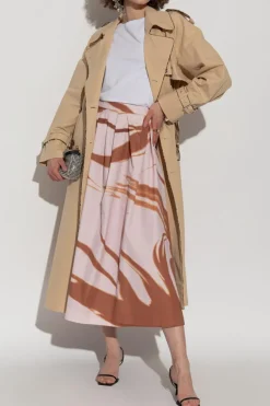 Dries Van Noten BIAŁY Top z okrągłym dekoltem