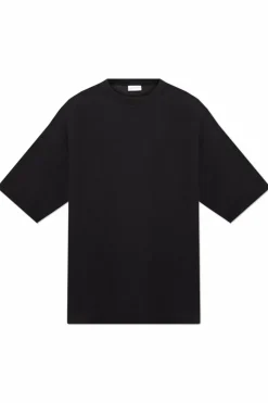 Dries Van Noten CZARNY Bawełniany t-shirt