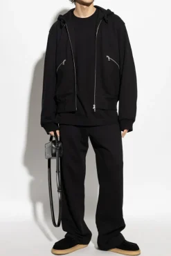 Dries Van Noten CZARNY Bawełniany t-shirt