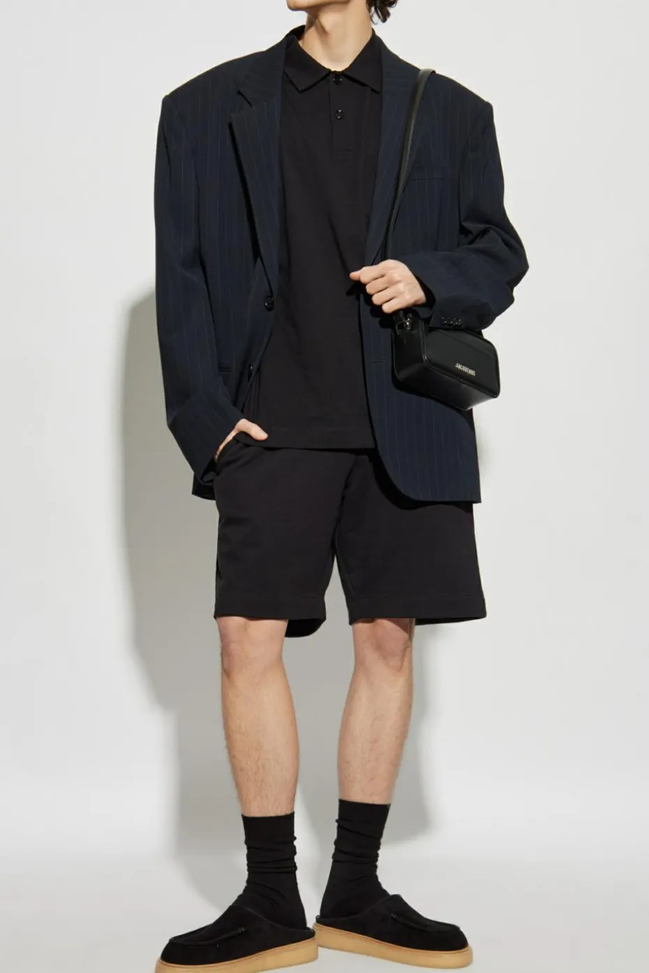Dries Van Noten CZARNY Bawełniane polo