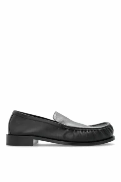 Dries Van Noten CZARNY Skórzane buty