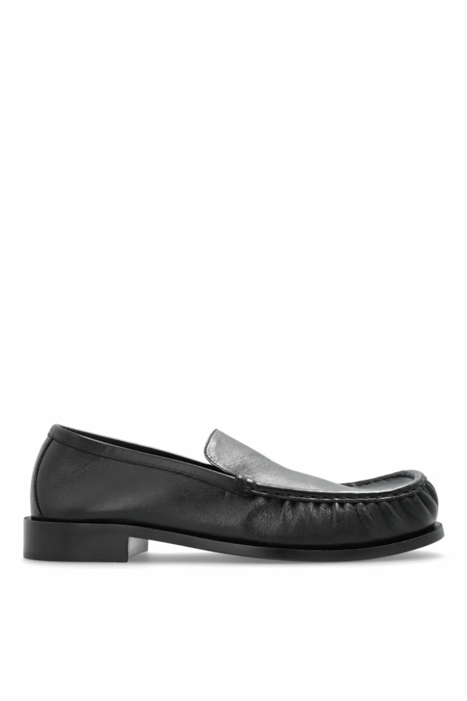 Dries Van Noten CZARNY Skórzane buty