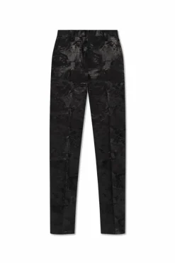 Dries Van Noten CZARNY Spodnie `Pulla`