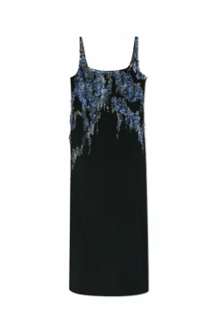 Dries Van Noten CZARNY Sukienka na ramiączkach