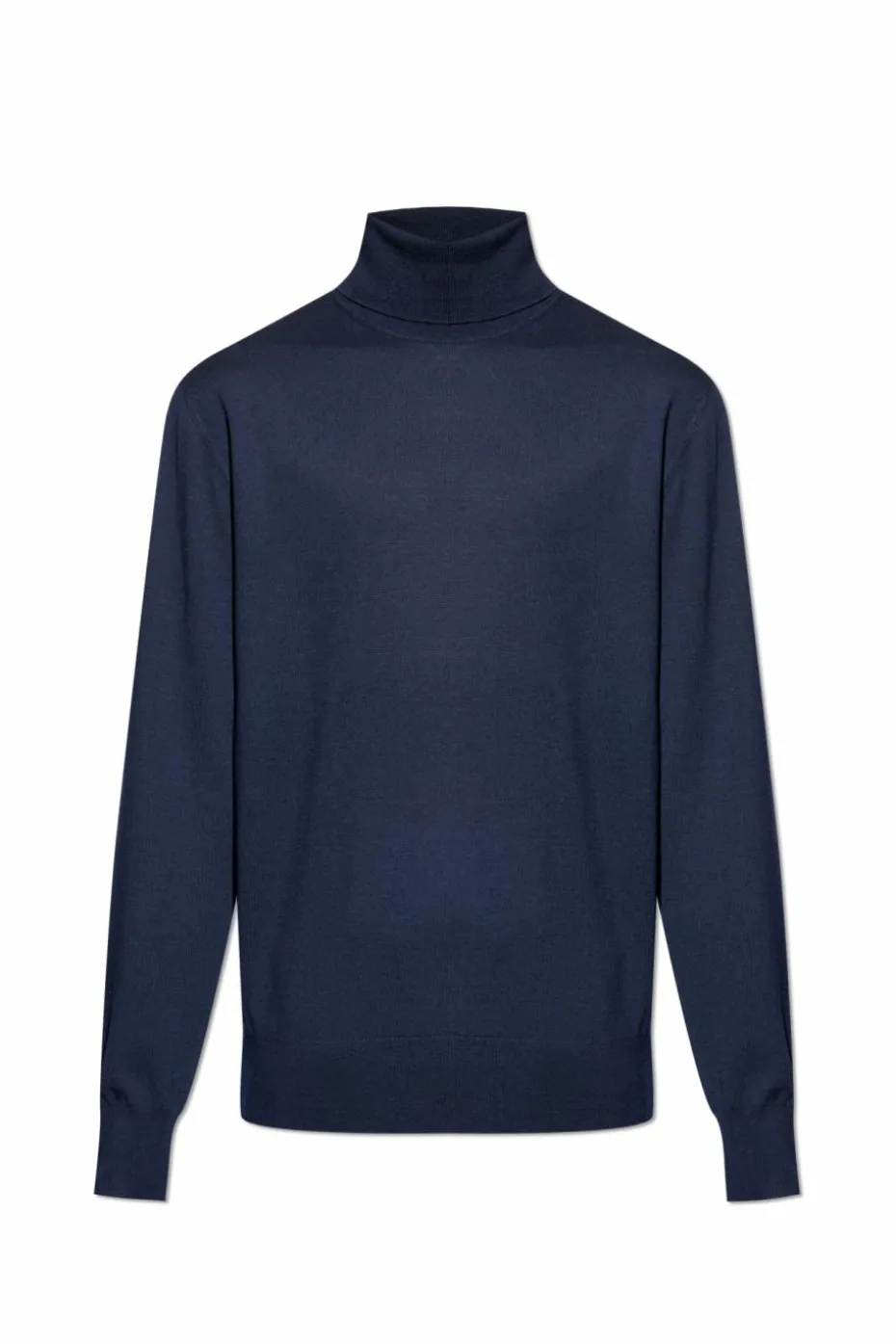 Dries Van Noten GRANATOWY Wełniany golf