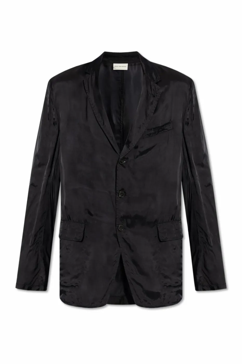Dries Van Noten GRANATOWY Marynarka `Bilbo`