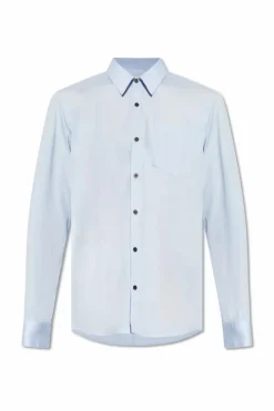 Dries Van Noten jasnoniebieski Koszula `Corbino`