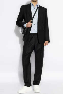 Dries Van Noten jasnoniebieski Koszula `Corbino`