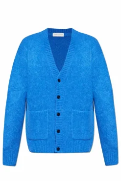 Dries Van Noten NIEBIESKI Kardigan `Mounia`