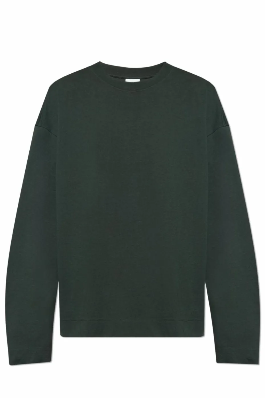 Dries Van Noten ZIELONY T-shirt z długim rękawem