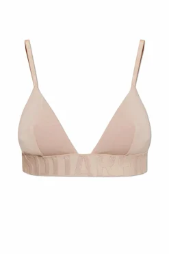Dsquared2 beżowy Biustonosz z logo