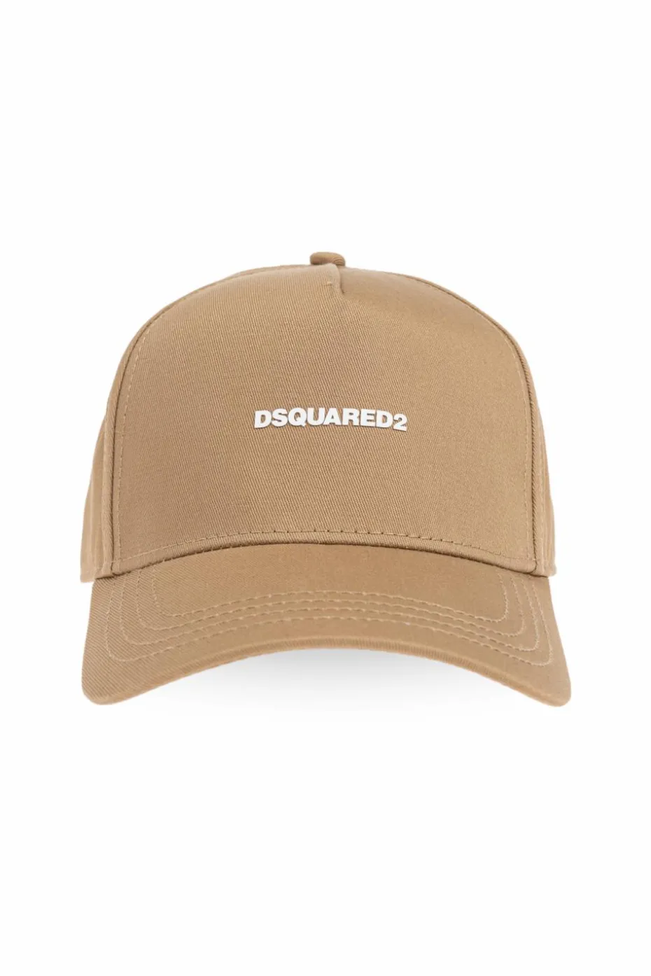 Dsquared2 beżowy Czapka z daszkiem