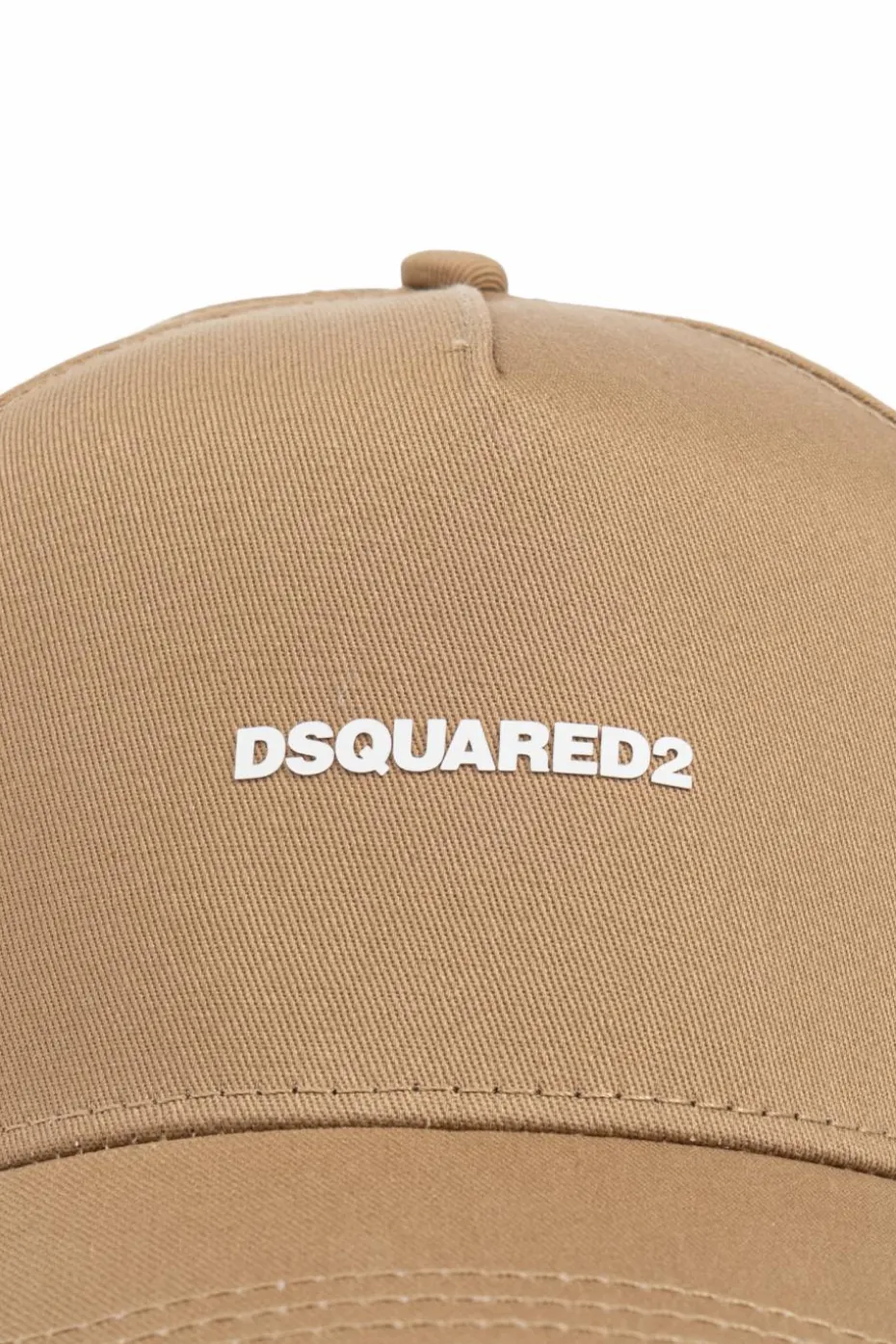 Dsquared2 beżowy Czapka z daszkiem