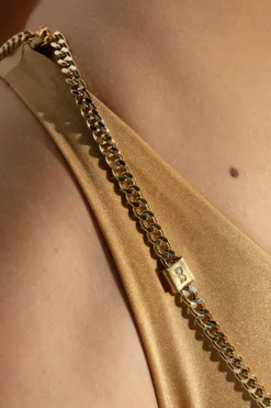 Dsquared2 beżowy Dół od kostiumu kąpielowego