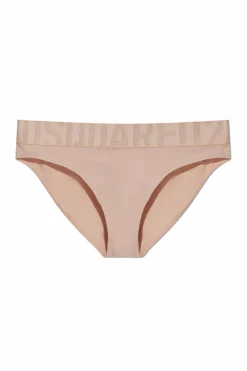 Dsquared2 beżowy Figi z logo
