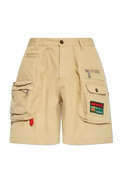 Dsquared2 beżowy Szorty `Boxer`