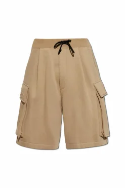 Dsquared2 beżowy Szorty typu `cargo`