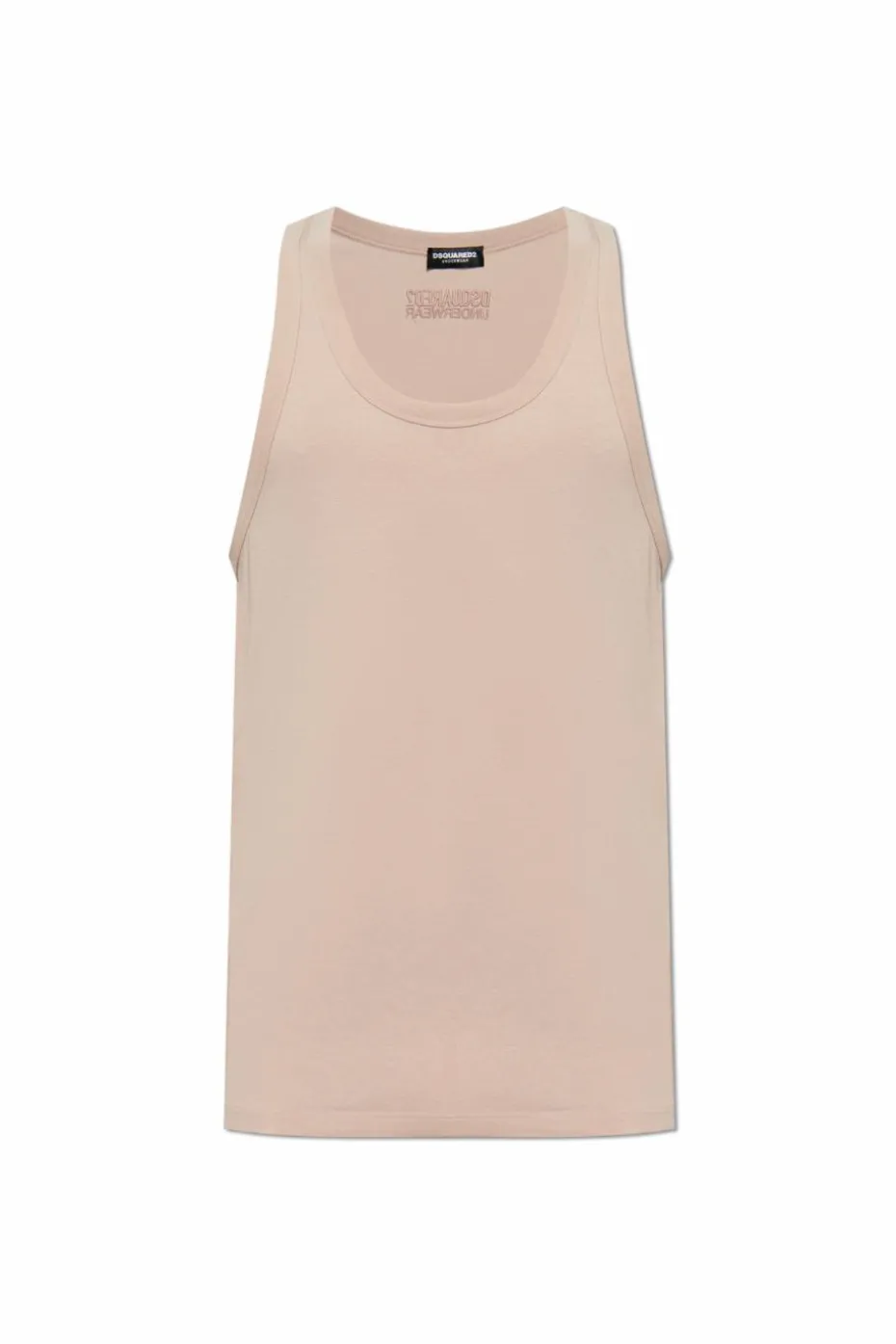 Dsquared2 beżowy Top z kolekcji `Underwear`
