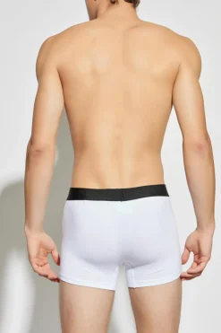 Dsquared2 BIAŁY Bawełniane bokserki z logo