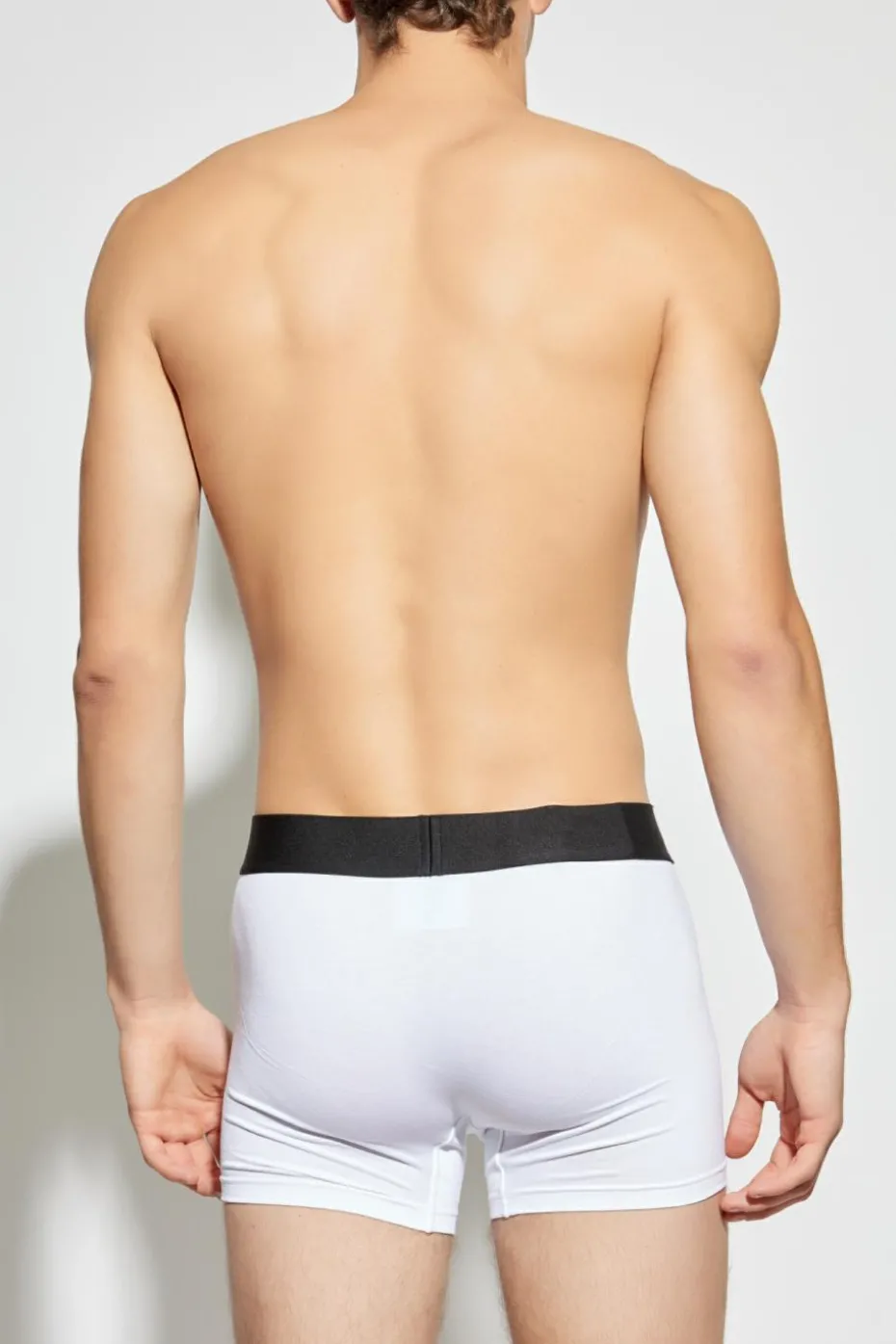 Dsquared2 BIAŁY Bawełniane bokserki z logo