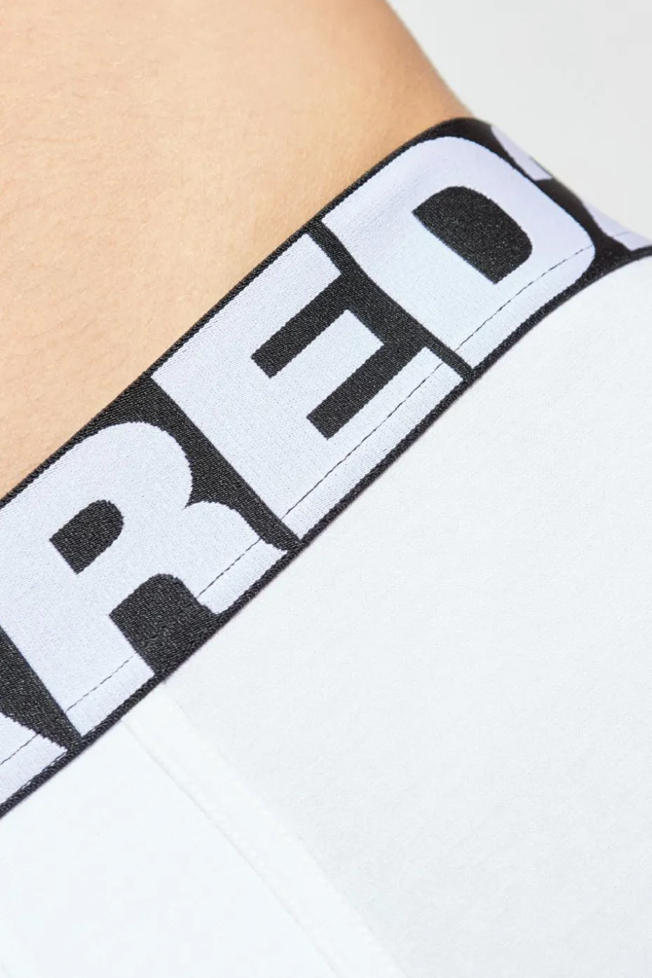Dsquared2 BIAŁY Bawełniane bokserki z logo