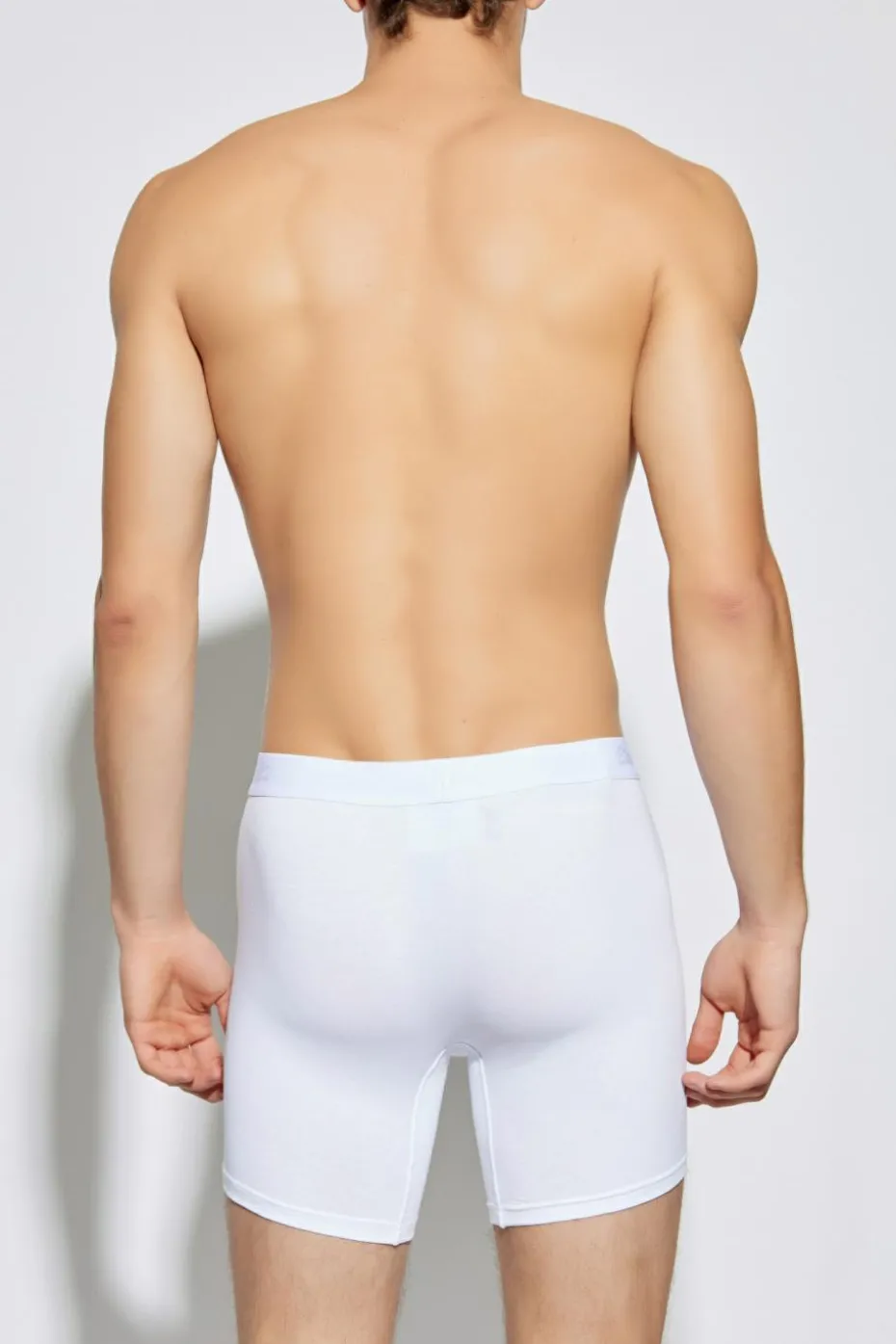Dsquared2 BIAŁY Bawełniane bokserki z logo