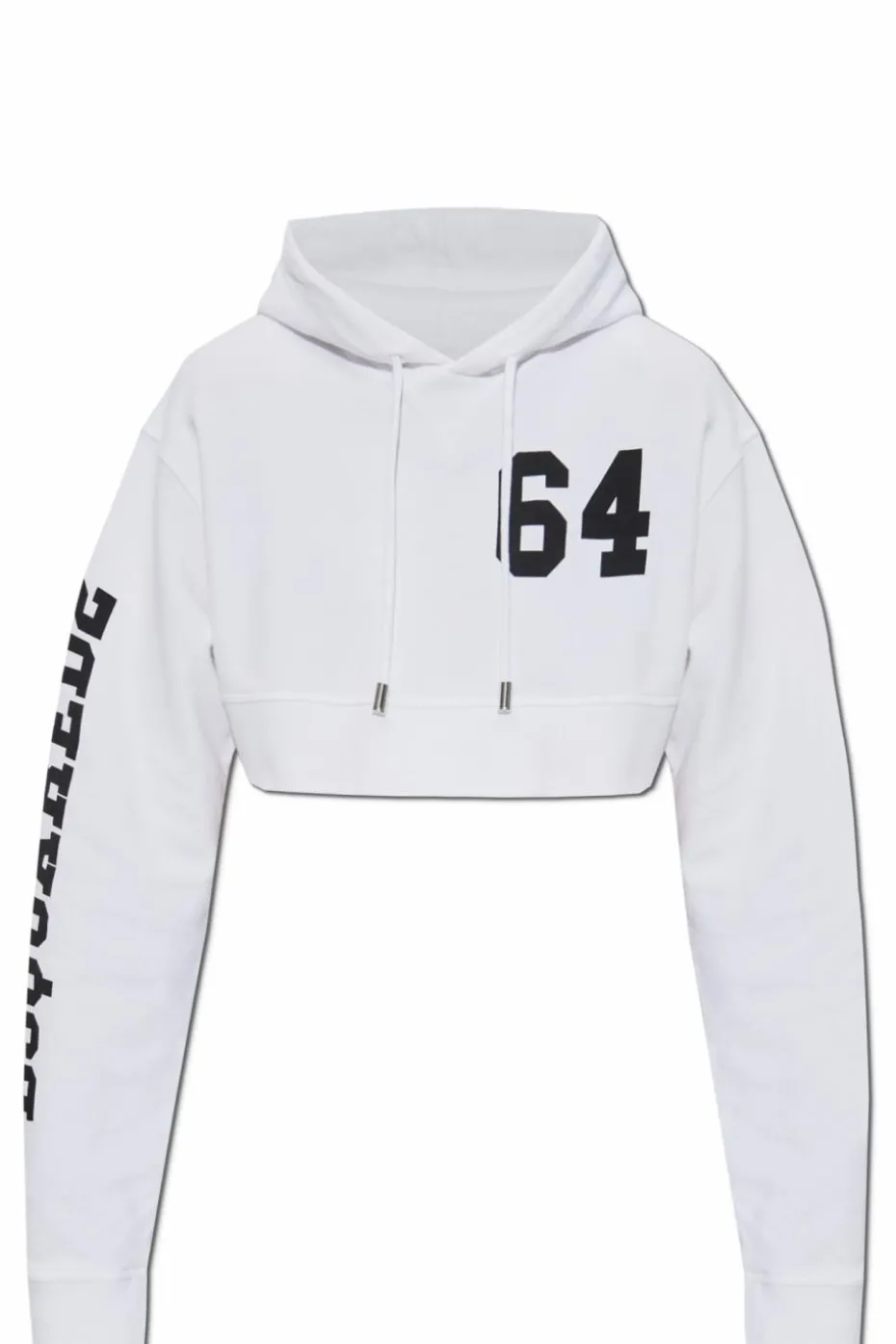 Dsquared2 BIAŁY Bluza z kapturem