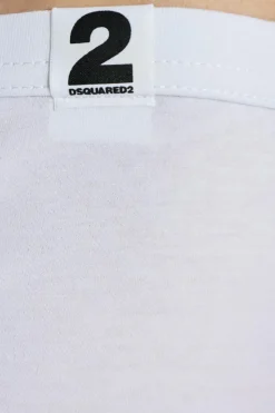 Dsquared2 BIAŁY Bokserki z logo