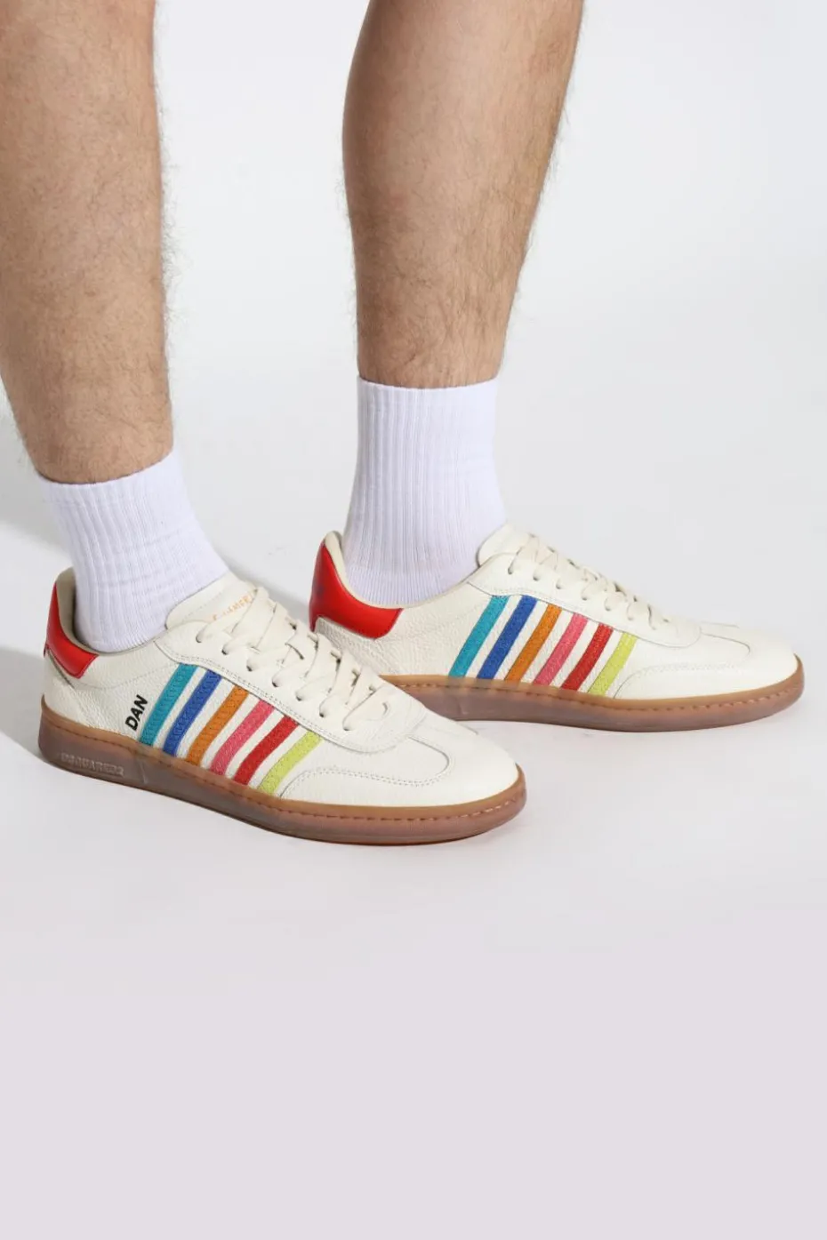 Dsquared2 BIAŁY Buty sportowe kapsuła `Summer Lovers`