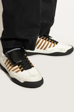 Dsquared2 BIAŁY Buty sportowe `Soccer`