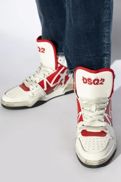 Dsquared2 BIAŁY Buty sportowe `Spiker`
