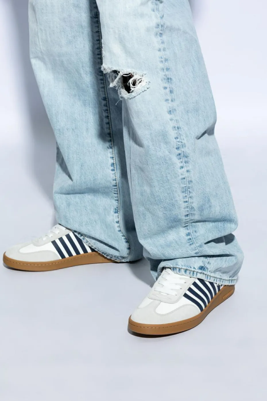 Dsquared2 BIAŁY Buty sportowe `Boxer`