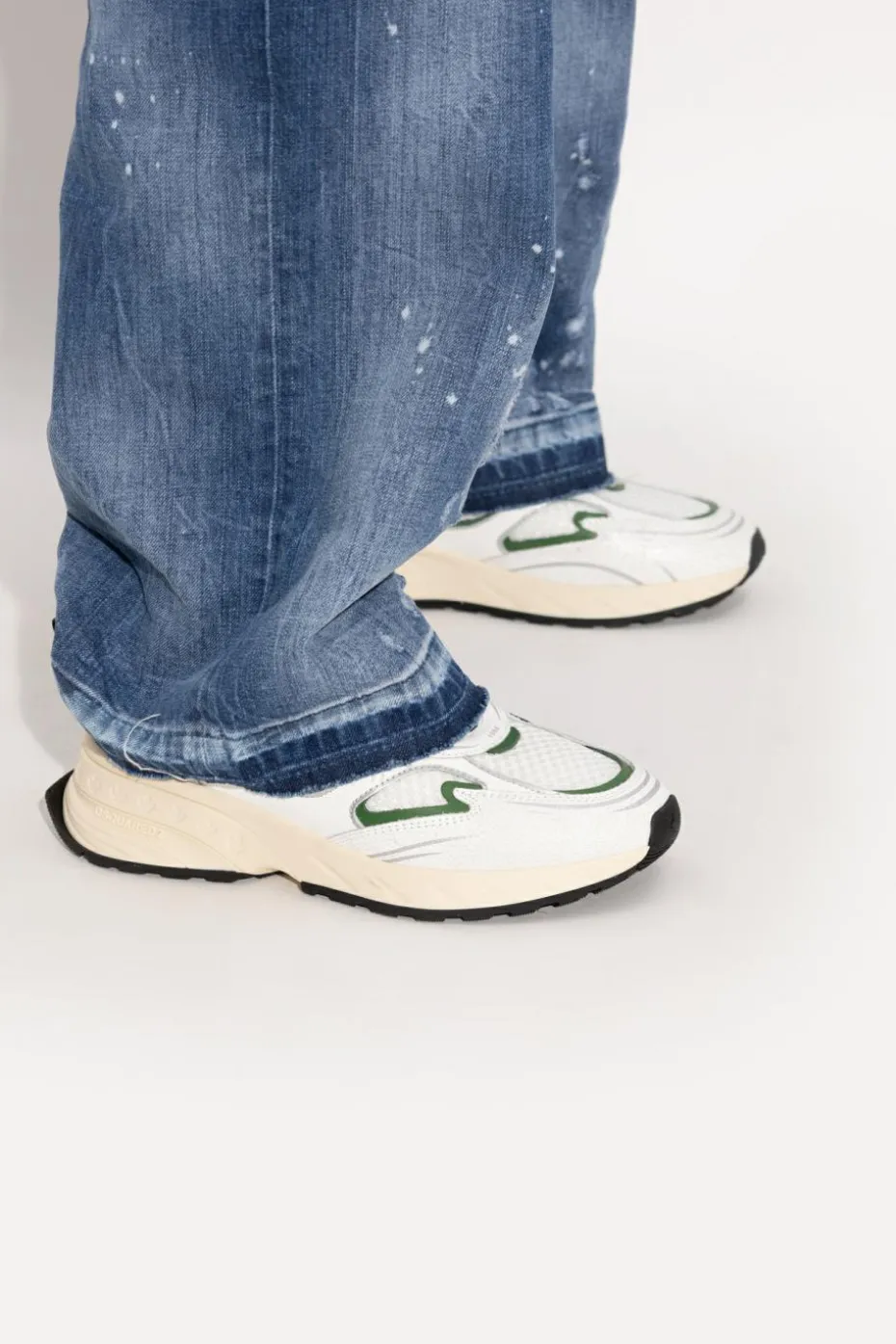 Dsquared2 BIAŁY Buty sportowe `Sprinter`