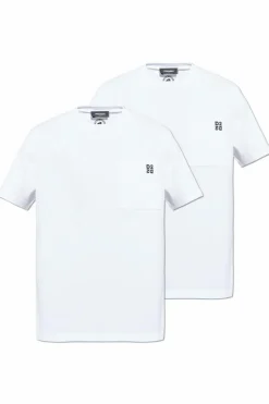 Dsquared2 BIAŁY Dwupak t-shirtów z logo
