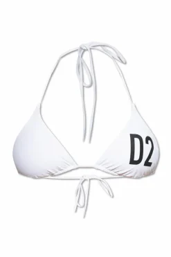 Dsquared2 BIAŁY Góra od kostiumu kąpielowego