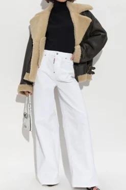 Dsquared2 BIAŁY Jeansy `Traveller`