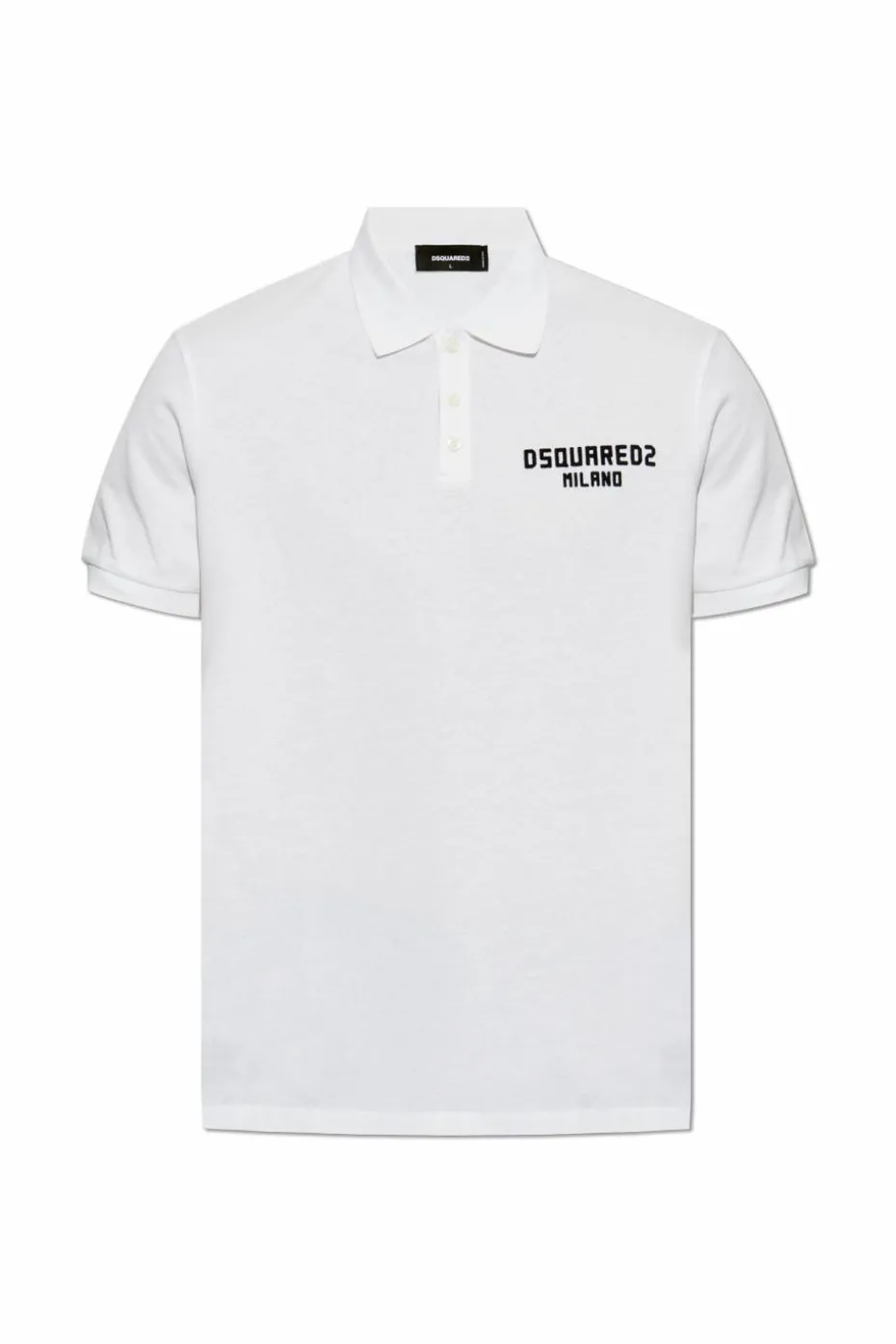 Dsquared2 BIAŁY Polo z logo