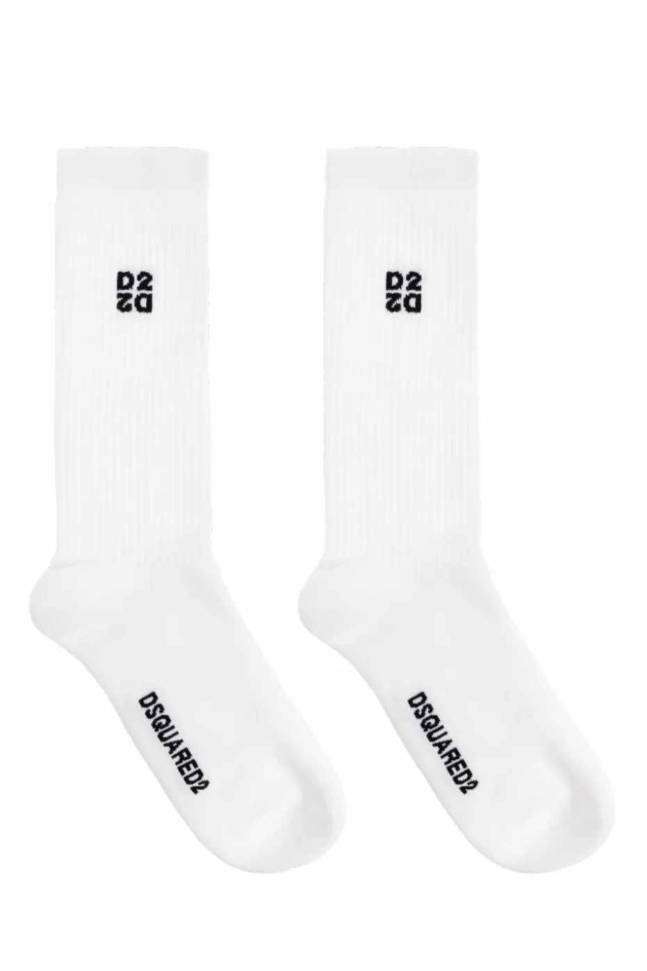 Dsquared2 BIAŁY Skarpety z logo