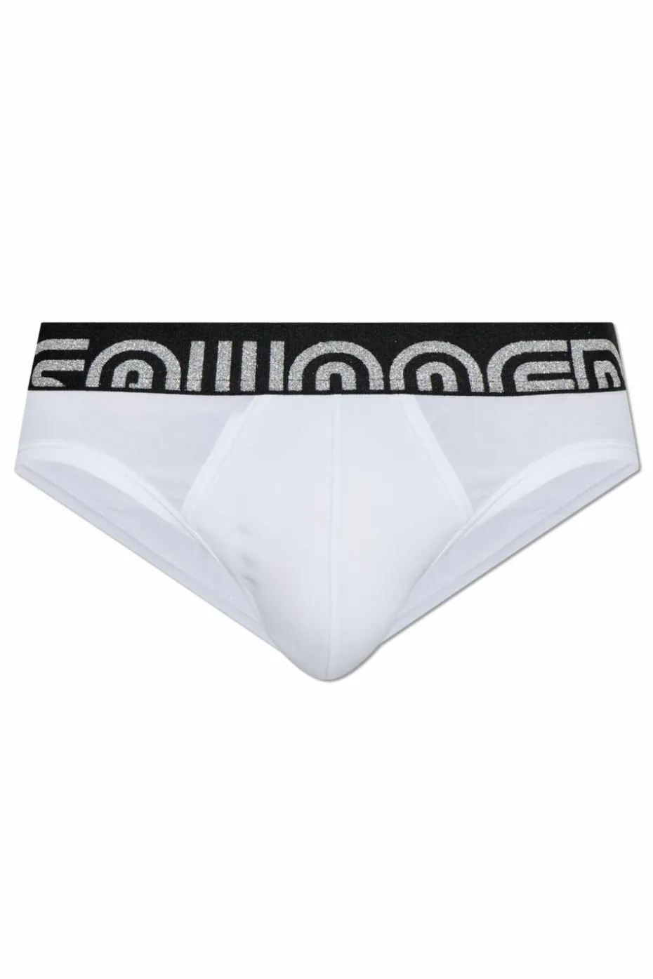 Dsquared2 BIAŁY Slipy z logo