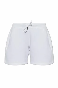 Dsquared2 BIAŁY Szorty z logo